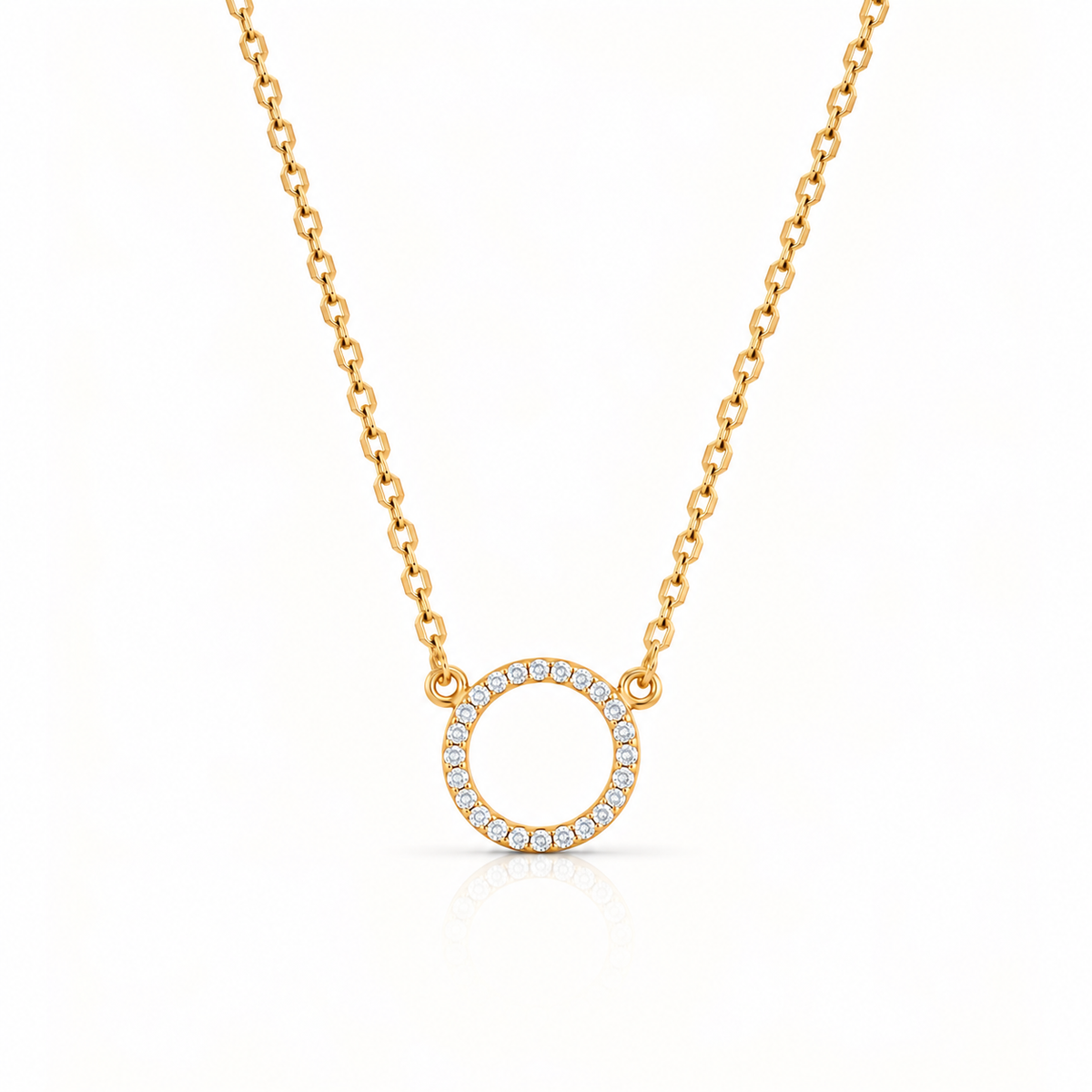 RING OF GRACE SILVER NECKLACE