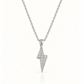 LIGHTNING JEWEL SILVER NECKLACE