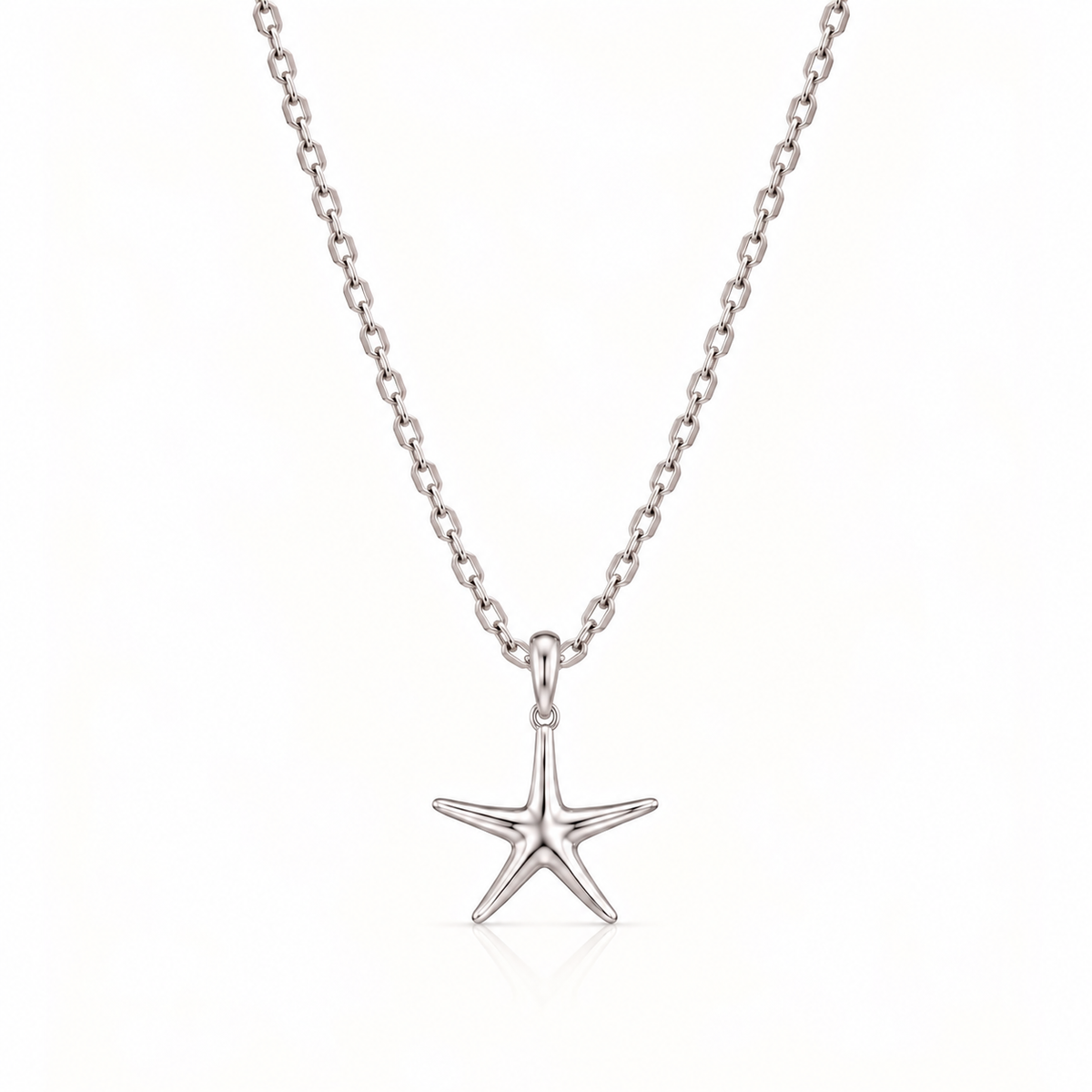 STARFISH SPARK CHARM NECKLACE