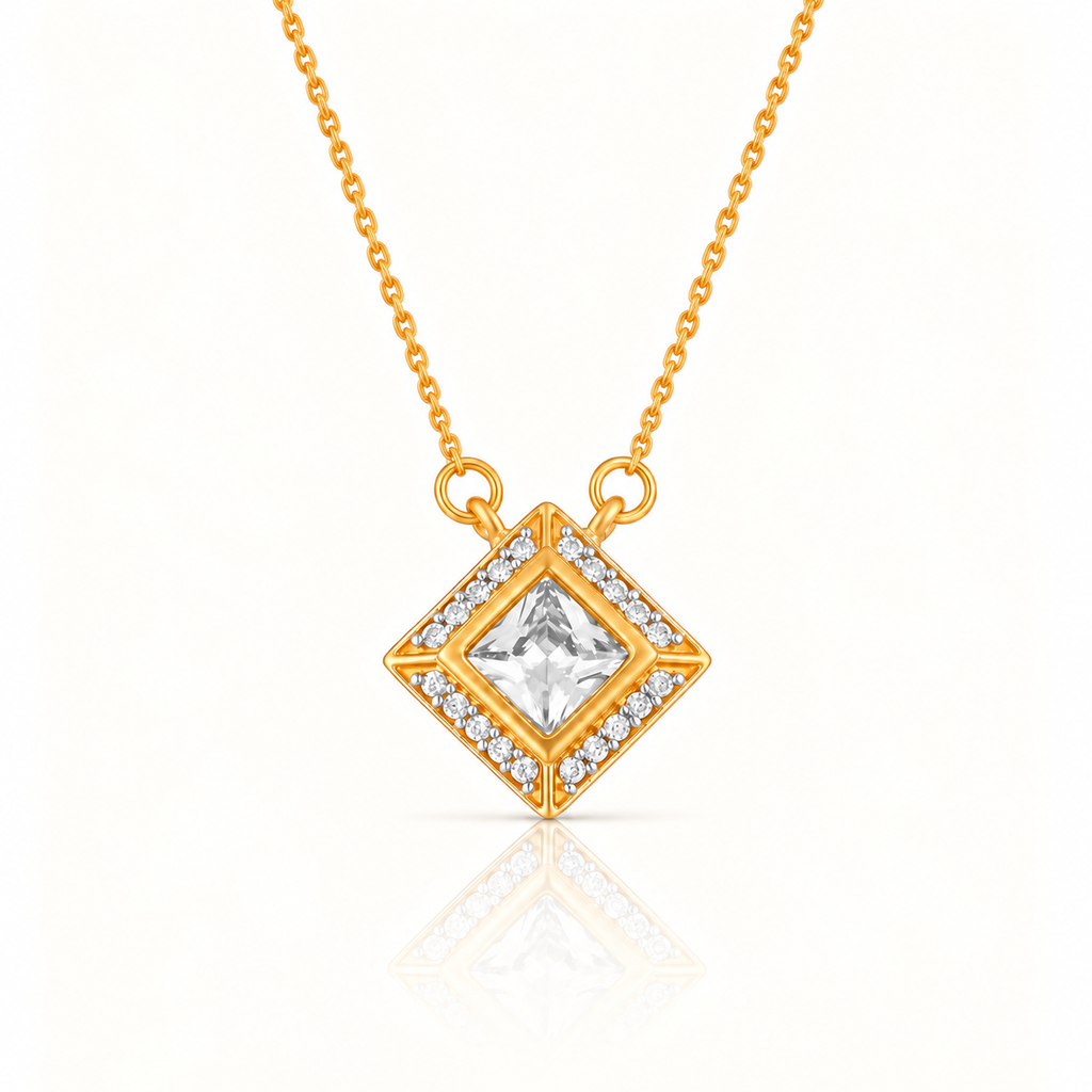 TWIN PEAKS ELEGANCE SILVER NECKLACE