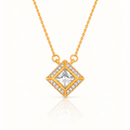TWIN PEAKS ELEGANCE SILVER NECKLACE
