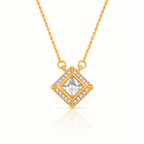 TWIN PEAKS ELEGANCE SILVER NECKLACE