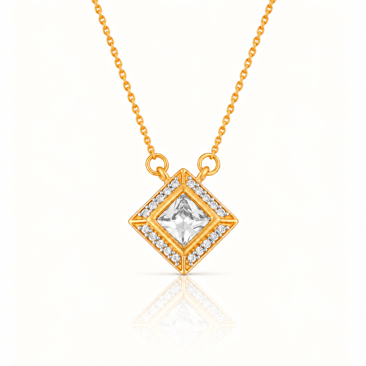 TWIN PEAKS ELEGANCE SILVER NECKLACE