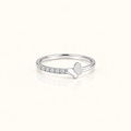 DAINTY TINY BUTTERFLY RING