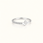 DAINTY TINY BUTTERFLY RING
