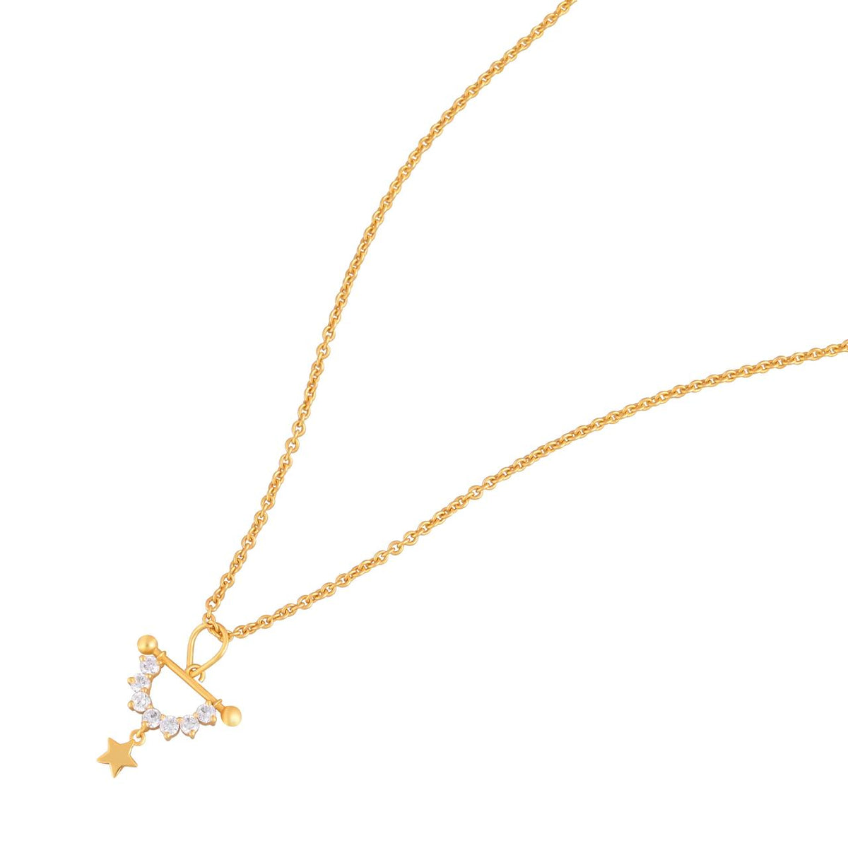STARRY ARCH SILVER NECKLACE