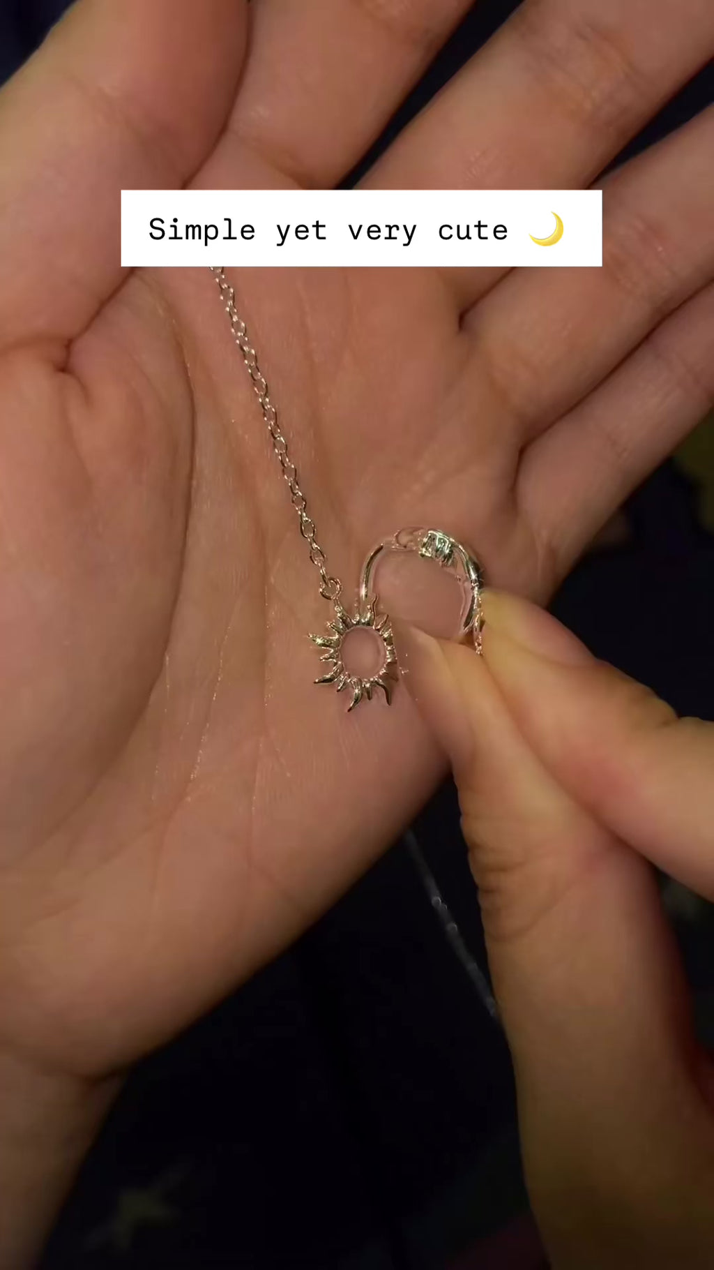 SUN & MOON NECKLACE