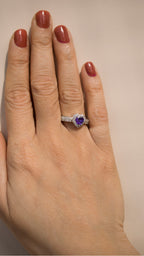 LAVENDER LOVE RING